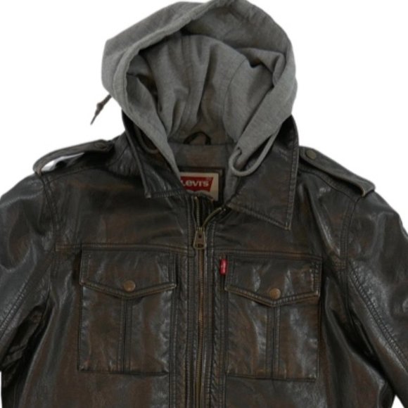 Levi's Faux Leather Jacket - Picture 13 of 16